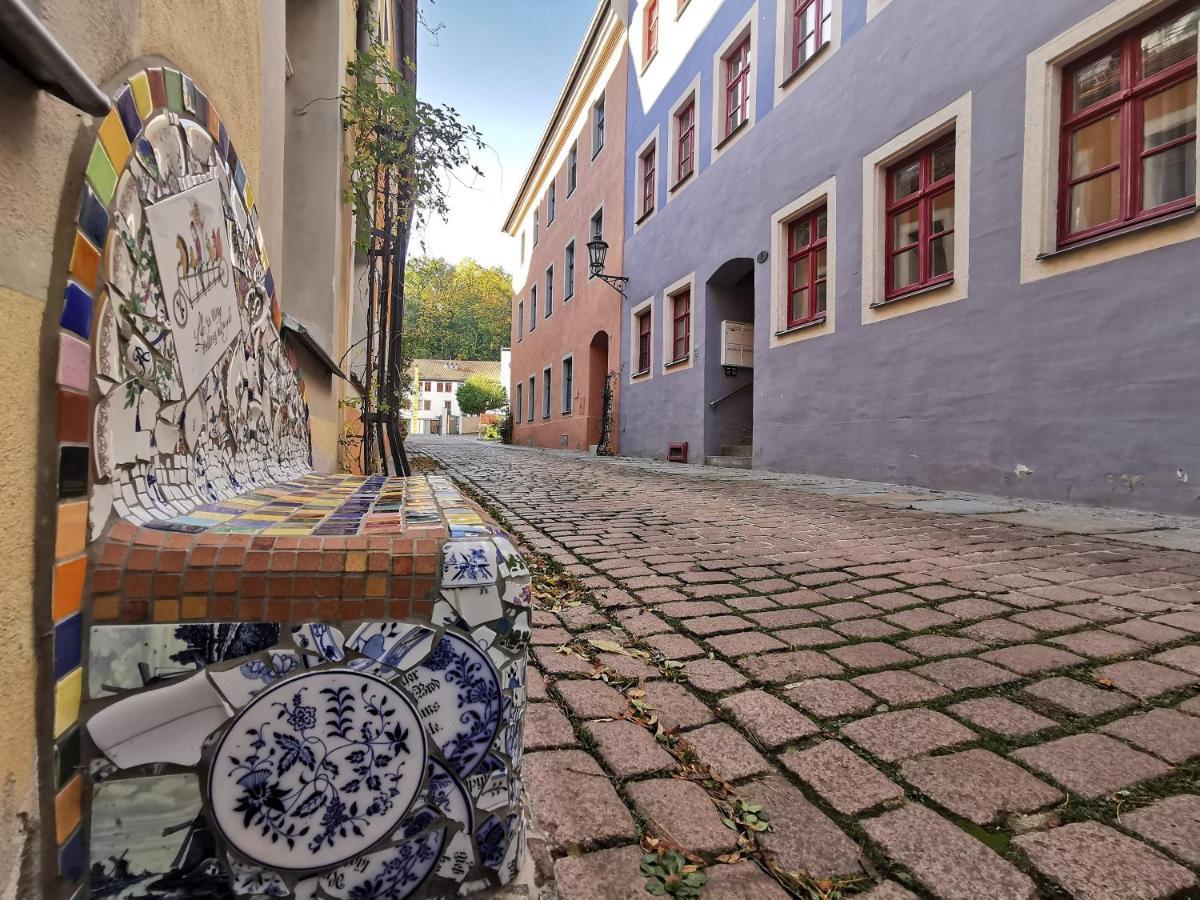 Fynbos Apartments In Der Altstadt, Frauenkirche, Historisch, Parkplatz Meißen المظهر الخارجي الصورة